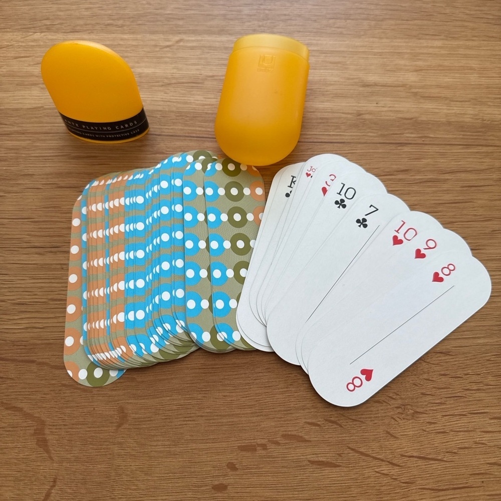 Umbra Designer Playing Cards w/ Case – Modern Deck